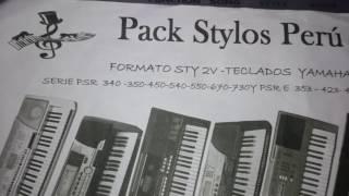 PACK STYLOS YAMAHA18