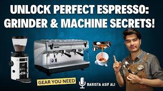 Unlock Perfect Espresso: Grinder & Machine Secrets! | Urdu / Hindi | Barista Asif Ali