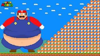 Super Mario Bros. But Super Mushroom = Mario Weight...