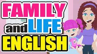 family and life conversation Basic everyday in English, cooking, shopping, grocery store