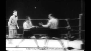 Jack Sharkey -vs- Primo Carnera I 1931 (16mm Transfer, Speed Corrected)