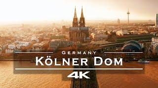 Cologne Cathedral / Kölner Dom, Germany  - by drone [4K]