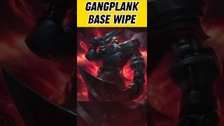 Gangplank Base Wipe Domination! TFT Set 3.5 #shorts #gangplank #spacepirate