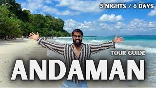 Andaman Tourist Places & COMPLETE itinerary | A-Z Andaman Trip BUDGET | Andaman Tour Plan ️