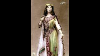 Emmy Destinn (soprano) - Un bel di vedremo ('Madame Butterfly' - Puccini) (1911)