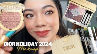 IS THIS EVEN WORTH IT??  Dior Holiday 2024 Makeup Collection! Unboxing, Swatches, Wear Test, Review.