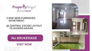 2 BHK Semi Furnished Apartment | Brahma Grandeur, Tejaswini Nagar | PropertyAngel (8967)