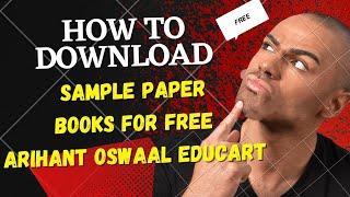 how to download sample paper books pdf for free 