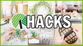 CLEVER DOLLAR TREE HACKS that anyone can do! Home Decor Ideas!