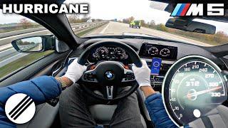 1000HP BMW M5 HURRICANE *PROTOTYPE* TEST DRIVE ON GERMAN AUTOBAHN