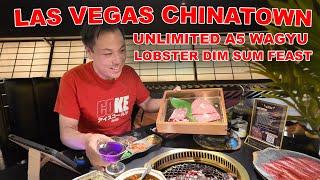 Las Vegas Chinatown: All You Can Eat A5 Wagyu BBQ & Seafood Dim Sum Feast!