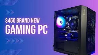 Building A $450 Gaming PC Using New Parts in 2024!