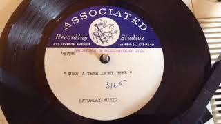 "Drop A Tear In My Bear" Unknown & Unreleased US 1968 Demo Acetate, Northern Soul !!!