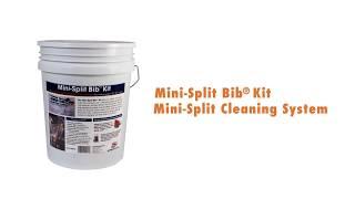 SpeedClean - Mini Split Bib Kit