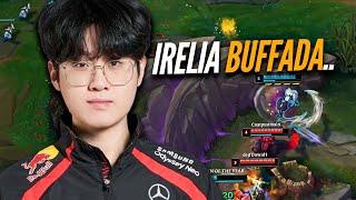 T1 ZEUS fez UM JOGO ABSURDO de IRELIA!