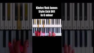 Kiefer / Bob James style lick 001 in G minor#jazzhop