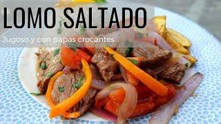 TE ENSEÑAMOS A PREPARAR LOMO SALTADO