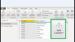 Power BI Split Column - for Picklist delimited by Semicolons