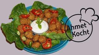 Falafel mit Dip | AhmetKocht | arabisch kochen | Folge 195