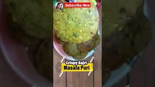 crispy bajri masala puri just in 5 minute #shorts #recipe #youtubeshorts