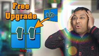 Windows 11 Free Upgrade from Windows 10 |Any PC| |2024 New Trick| @TechnoBaazi  "HINDI"