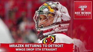 Petr Mrazek returns to Detroit | 3rd period collapse in Washington leads to 5th straight loss