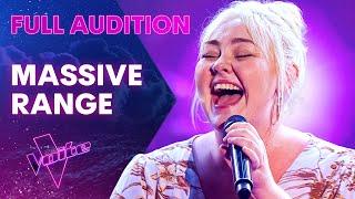 Her Insane Vocal Range Earns a 4-Chair Turn on The Voice Australia!