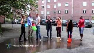 PasseportSanté réalise l'ice bucket challenge et se mobilise pour la maladie de Charcot !