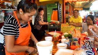 REAL Mexican Food in Cancun in the Hotel Zone Mexico ️