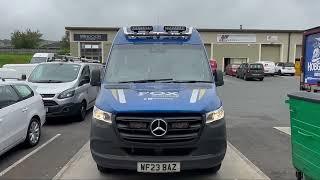 @welderfabber Mercedes  Sprinter Lazer lamps upgrade