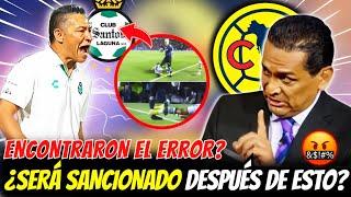 VERGÜENZA¡MUCHA COBARDÍA! FUE GRAVE HOY I CAPTARON TODO AMÉRICA VS SANTOS LAGUNA