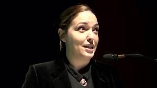 Orit Peleg "Shaking the Swarm" at Ignite Boulder 40