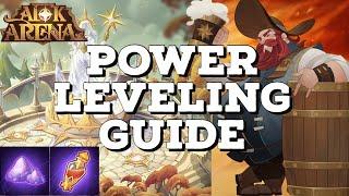 AFK ARENA POWER LEVELING GUIDE! HOW TO GET ESSENCE FASTER! [MICHAEL - AFK ARENA]