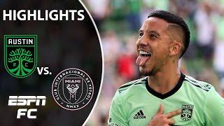 Austin FC DOMINATES Inter Miami in 5-1 win | MLS Highlights | ESPN FC