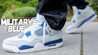 Unexpected.. Jordan 4 Military Blue Review & On Foot