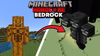 Can I beat HARDCORE in Bedrock Edition?