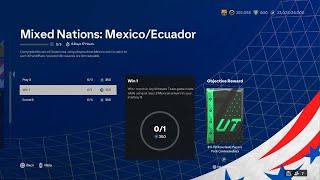 Easy way to complete Mixed Nations: Mexico / Ecuador