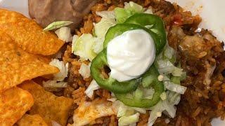 This One Pot Taco Rice is an inexpensive, quick easy meal you can have done in about 30 minutes!