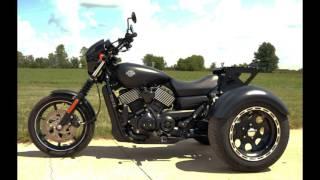 Frankenstein Trikes: Harley-Davidson Street Trike