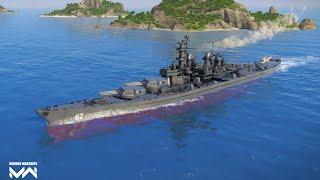 USS Montana - New OP Battleship. The Air defense no joke. - Modernn Warships