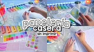  HAZ PAPELERIA CASERA SIN IMPRIMIR!  - DanielaGmr 