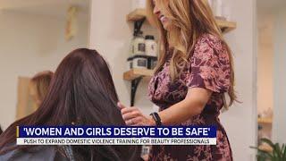 Push to expand domestic violence training for beauty professionals