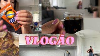 VLOGÃO: ALMOÇO, COMPRAS, ROTINA é muito mais