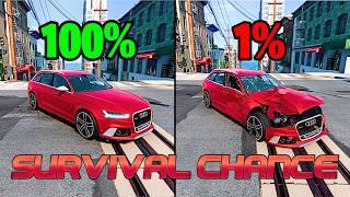 Realistic Survival Chance Crashes #26 | BeamNG.drive