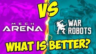 Mech Arena vs War Robots  Games like Mech Arena