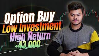 Live Nifty 50 Option Buying || Low Investment High Return || Follow the Process