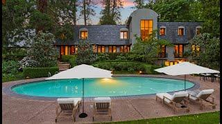 SOLD European style luxury home with pool - 1616 S Greenwood Rd, Portland OR -Hall Group Properties