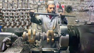 This man is Genius! Genius Process of Manufacturing & Machining Crankshaft! Production of Crankshaft