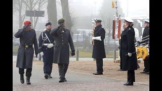 Presentation march of the Navy on 01.03.2025 at the Finnentag in Hohenlockstedt