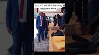 Fred Otswong'o at the Machakos University Innovation Week 2024 #school #africa #greenscreen